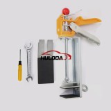 Fingerprint lock installation tool, anti-theft door lock installation fixture, locksmith specific