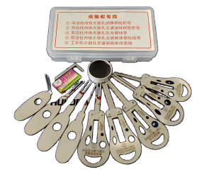 GOSO  Integrated Needle Locksmith Tool set With High-quality Tin Foil Key Set for Used for safebox