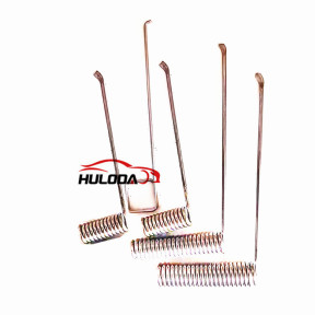 Quick release 5-piece padlock set
