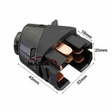 Ignition Switch 6 pins For T4 Transporter Van Camper 1990 1991 1992 1993 1994 1995 1996 1997-2013 Black 6N0905865 6N0 905 865