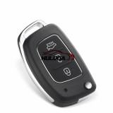 3 Buttons SUV symbol Flip Remote Car Key Case For Hyundai Solaris Verna ELANTRA Santa