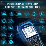 FcaR F506 Pro 24V Heavy Duty Truck OBD2 Scanner Full System Diagnostic Tool For Hino/Isuzu/Fuso/UD Excavator/Pickup/Bus Vehicles