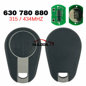 Suitable for Volvo 2-key smart card key 315/433.92Mhz 630 780 880 no chip