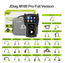 JDiag M100 Pro Motorcycle Diagnostic Scanner OBD2 Fault Diagnostic Tool Motorbike Code Reader For BMW Kawasaki Yamaha Suzuki KTM