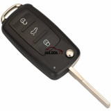 For VW Beetle Golf Jetta Polo Tiguan SCIROCCO 2009-2016  ​5K0 837 202 AG /B/C/DT/AF Folding Car Remote Key 315MHz ID48