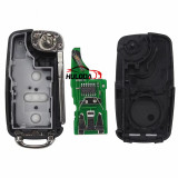 For VW Beetle Golf Jetta Polo Tiguan SCIROCCO 2009-2016  ​5K0 837 202 AG /B/C/DT/AF Folding Car Remote Key 315MHz ID48