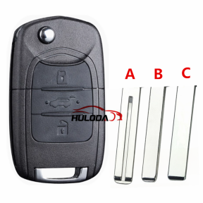 For Baojun 630 Flip  Folding Remote  key case