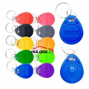 RFID IC keyfobs 13.56 MHz keychains NFC token tag for smart access control system