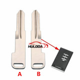 For Toyota Luxgen U7 Emergency Key,The key blade should be longer 