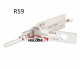 R59 Lishistyle 2-IN-1 Locksmith Tools for Mexico LOCK
