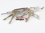 SS109 Lishistyle 2-IN-1 Locksmith Tools for Perodua-L Lock Used for Malaysia and Japan