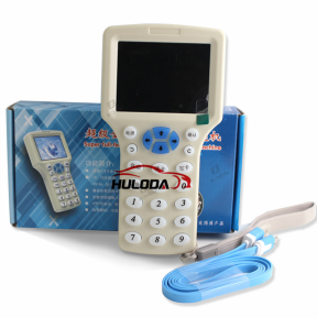 English voice version multi frequency ID card reader,IC keychain replicator,T5577/EM4305 Writable Access