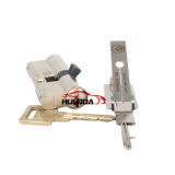 SS319 SCHUCO T35  Lishistyle 2-IN-1 Locksmith Tools   for Italy ISEO lock