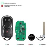 AUTEL IKEY Premium Style Smart Remote Key IKEYOL004AL 315/433MHz for GM Chevrolet work with MaxiIM KM100 KM100E IM508 IM608 Pro