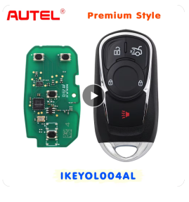AUTEL IKEY Premium Style Smart Remote Key IKEYOL004AL 315/433MHz for GM Chevrolet work with MaxiIM KM100 KM100E IM508 IM608 Pro