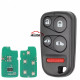 For Honda 5 Buttons Keyless Remote Car Key 2001 2002 2003 2004 Odyssey307.9MHz  OUCG8D-440H-A G8D-440H-A 72147-S0X-A02 fit