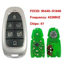 For modern 6-key smart card key 433MHz 47 Chip FCCID: 95440-S1640
