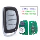 For Hyundai 2018 Hyundai Tucson remote control smart card with 4 keys and 434MHZ 47 chip 95440-D3110