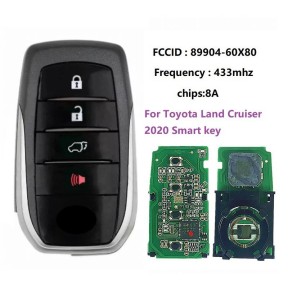 For 2020 Toyota Land Cruiser Smart Card 433MHz 89904-60X80 2110C Board
