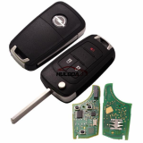 For Opel original 2+1 button remote key with 434mhz  5WK50079 95507070 chip GM(HITA G2) NXPF41E30 DS59906 Tnd4192 with original PCB and after market key shell