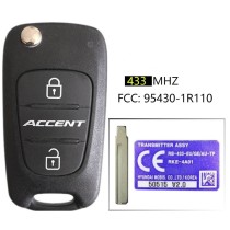 For hyundai 2010-2013 YASENOT 2-key smart key 433MHZ-95430-1R110