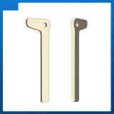 For BMW HU100R-G chassis smart card small key car key blade