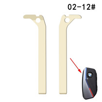 For BMW G/U mechanical key embryo emergency small key blade For BMW G/U mechanical key embryo emergency small key blade