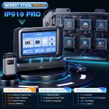 XTOOL InPlus IP919PRO BT Car Diagnostic Tool ECU Programming FCA CANFD DOIP Bi-directional ECU Coding Topology Map 42+ Services