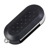 For Fiat STRADA MOBI UNO FIORINO E MAIS 3 Buttons 433.92 MHz 4A CHIP Folding Flip Remote Car Key FOB Replacement