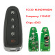For Ford 4+1 key smart key (315MHz) 4D63 M3N5WY8609