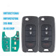 For Chrysler 200 300 Sebring PT Cruiser Libertycar key OHT692427AA 315MHz ID46 Chip 3/4B Modified Flip Remote Car Key Fob 
