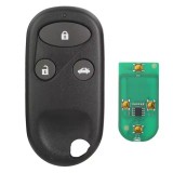 For Honda Civic CRV Jazz Accord 2002-2006 FRV 2004-2006 2/3 Buttons 433.92MHZ OUCG8D345HA Remote Control Car Key