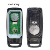 BB Motor key for 2022 year Honda PCX PCX160 Motorcycle Remote Key 2 Button 433.92MHz ID47 Chip K1Z white button KYDZ