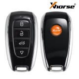 For Xhorse XSSBR0EN XM38 Series Universal Smart Key 4 Buttons for Subaru model  Smart Key  Support 8A Smart Key Type 4D 80 bit Key type
