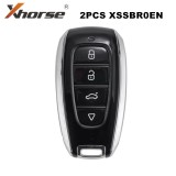 For Xhorse XSSBR0EN XM38 Series Universal Smart Key 4 Buttons for Subaru model  Smart Key  Support 8A Smart Key Type 4D 80 bit Key type