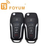 Cheap Price Face to Face Universal remote control FD 3 Button Folding Car Key Universal Multi-functional Remote Key