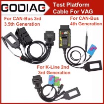 GODIAG GT110 CAN-Bus  GT111 UDS 4th Generation GT112 K-Line Dashboard IMMO IMMO Key Matching Test Platform Cable For VW/Audi/Skoda/Seat
