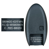 For Nissan 3-key smart key KR5S180144014 434MHZ 4A CHIP