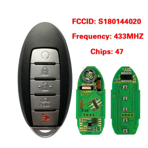 For Nissan Altima Maxima 5-key smart card 434MHz  ID47 Chip / PCF7953X S180144020
