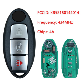 For Nissan 3-key smart key KR5S180144014 434MHZ 4A CHIP