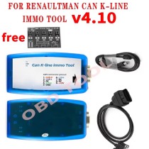 ECU Tool for Renaultman C-an K-line V4.06 4.10 Support for Renault C-AN K-line Immo Tool OBD2 Auto ECU Programmer R W EEPROM