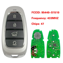 For modern Tucson 4-point smart remote key 95440-S1510 47 chip 434MHz