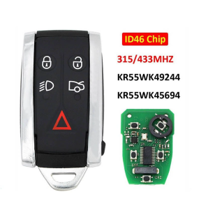 For Jaguar's old XF smart card, old Jaguar remote control key, with 46 chip ID: A1293D9C   PCF7945A / PCF7953A smart key