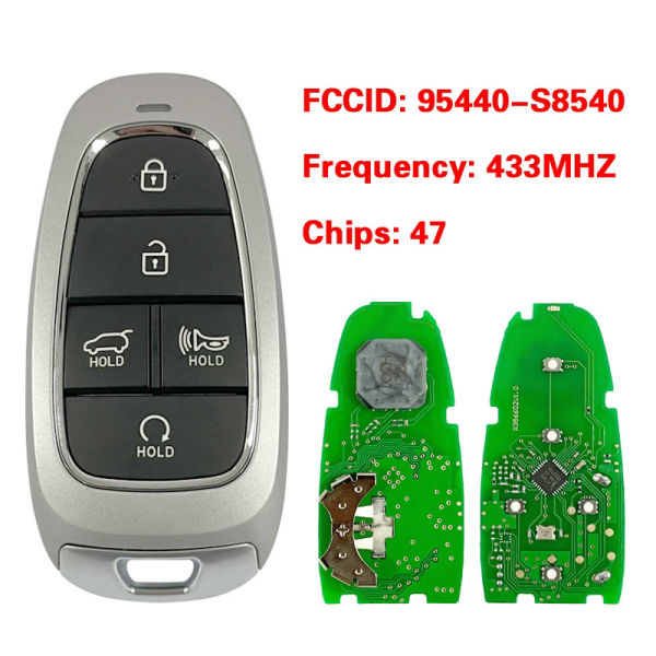 For 2022 modern Staria 5-key smart card key 433MHz 47 chip 95440-S8540