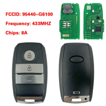 For 21-22 Kia Picanto 3-key smart car key 433MHZ 95440-G6100 8A