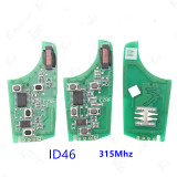 For Buick Chevrolet non intelligent remote control board electronic 46 chip 315Mhz key