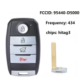 For 2016 Kia Optima remote control smart card with 3 keys 95440-D4000/D5000 frequency 434
