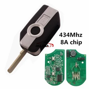 For BMW motorcycle 2 button Keyless remote key with 434mhz with 8A chip 4D Type 80 Bit,For BMW motorcycle R1200GS R1250GS R1200RT K1600 GT GTL F750GS F850GS K1600B