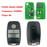 For 2017 Kia Nero 3-key smart remote keys 433MHz 8A Chip 95440-G6000