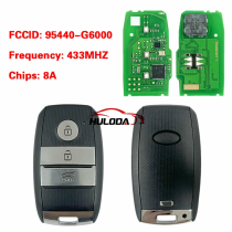 For 2017 Kia Nero 3-key smart remote keys 433MHz 8A Chip 95440-G6000